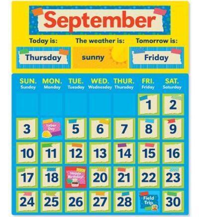 Tape It Up! Calendar Bulletin Board