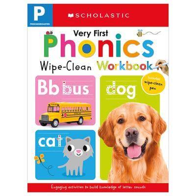 Very First Phonics Pre-K Wipe-Clean Workbook: Scholastic Early Learners (Wipe-Clean)