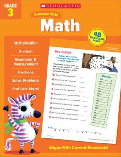 Scholastic Success With Math Grade 3 Workbook