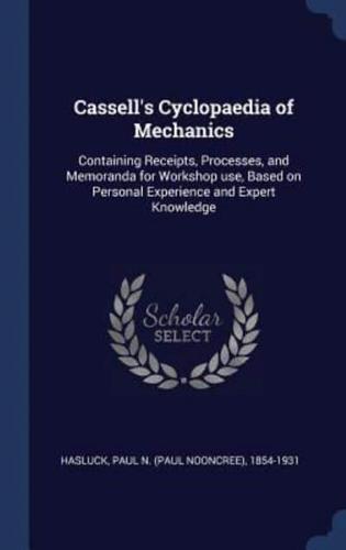 Cassell's Cyclopaedia of Mechanics