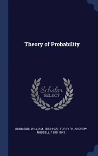 Theory of Probability