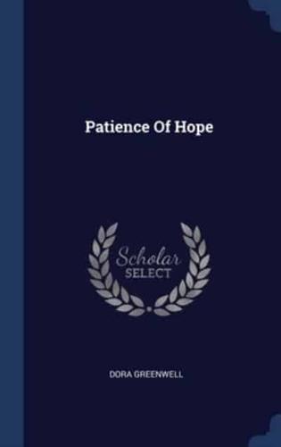 Patience Of Hope