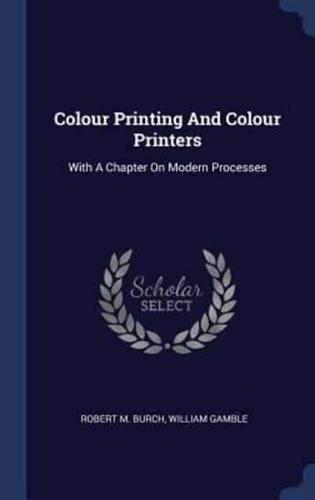 Colour Printing And Colour Printers