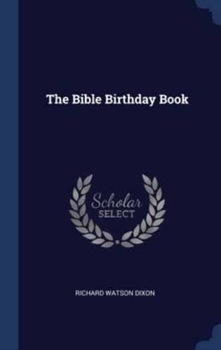 The Bible Birthday Book