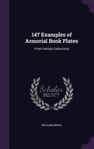 147 Examples of Armorial Book Plates