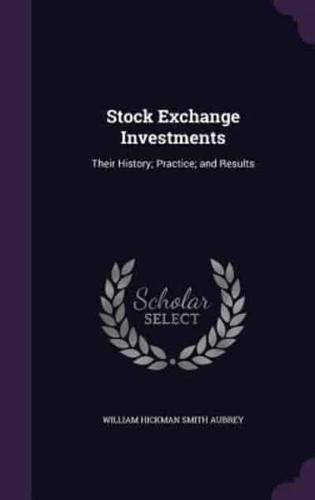 Stock Exchange Investments