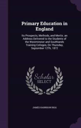 Primary Education in England