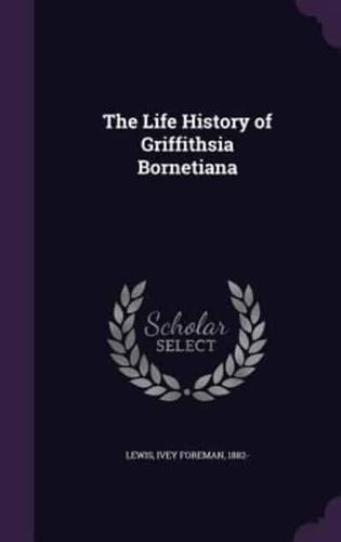 The Life History of Griffithsia Bornetiana