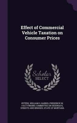 Effect of Commercial Vehicle Taxation on Consumer Prices
