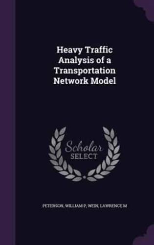 Heavy Traffic Analysis of a Transportation Network Model