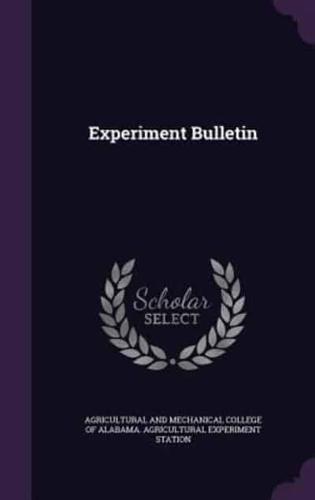 Experiment Bulletin