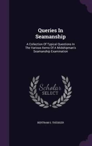 Queries In Seamanship