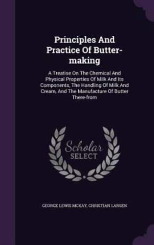 Principles And Practice Of Butter-Making