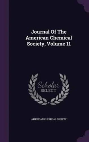 Journal Of The American Chemical Society, Volume 11