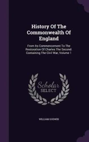 History Of The Commonwealth Of England