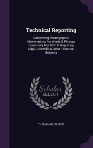 Technical Reporting