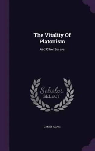 The Vitality Of Platonism
