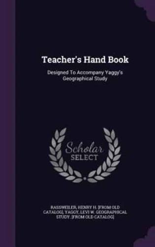 Teacher's Hand Book