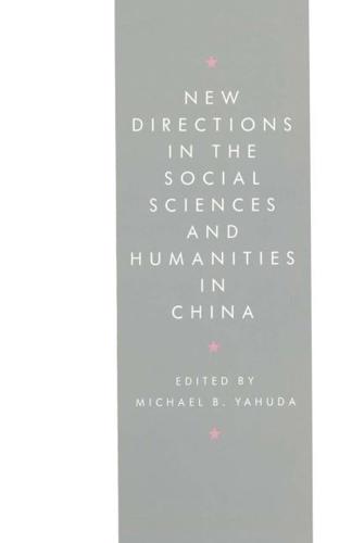 New Directions in the Social Sciences and Humanities in China