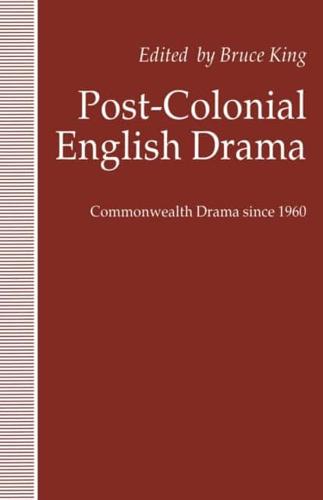Post-colonial English drama