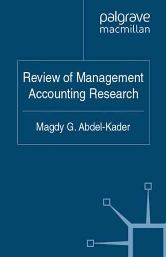 Review of Management Accounting Research