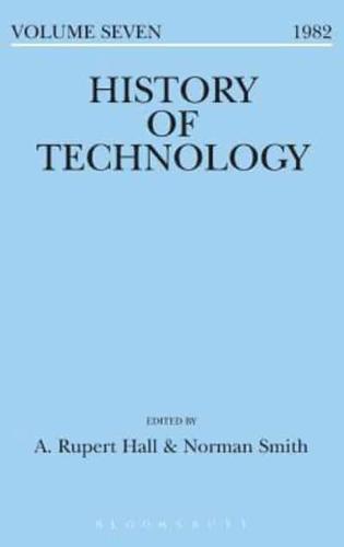 History of Technology. Volume 7