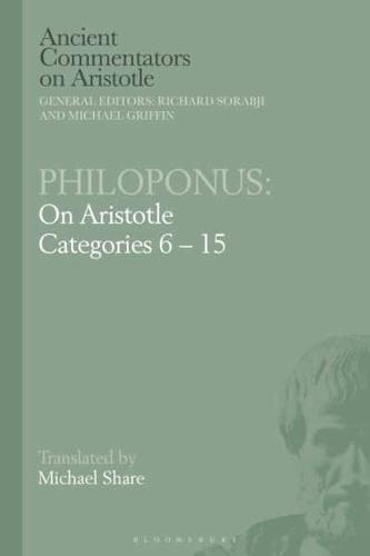 Philoponus on Aristotle, Categories 6-15