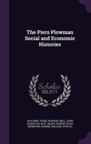 The Piers Plowman Social and Economic Histories