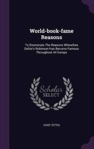 World-Book-Fame Reasons