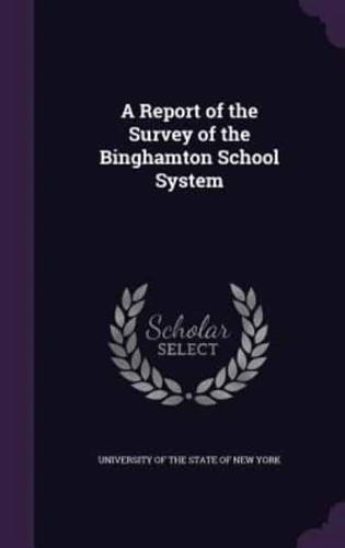 A Report of the Survey of the Binghamton School System