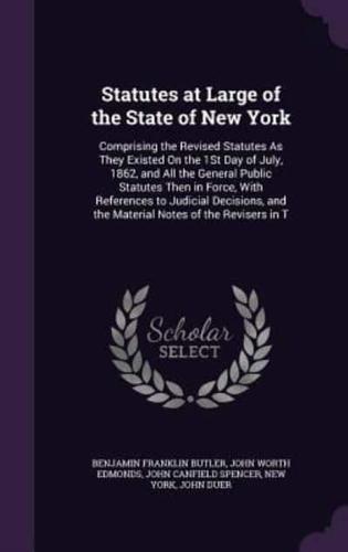 Statutes at Large of the State of New York