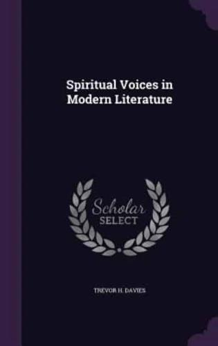 Spiritual Voices in Modern Literature