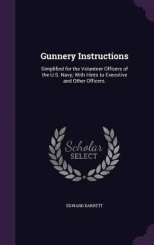 Gunnery Instructions