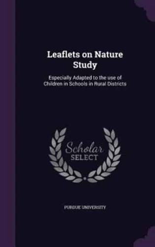 Leaflets on Nature Study