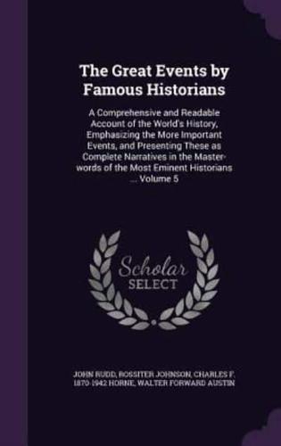 The Great Events by Famous Historians