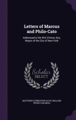 Letters of Marcus and Philo-Cato