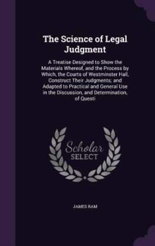 The Science of Legal Judgment