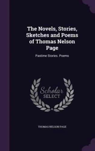 The Novels, Stories, Sketches and Poems of Thomas Nelson Page