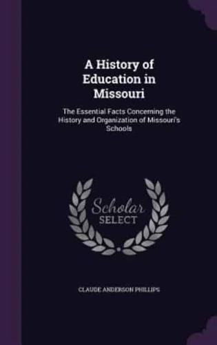 A History of Education in Missouri