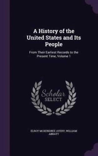 A History of the United States and Its People