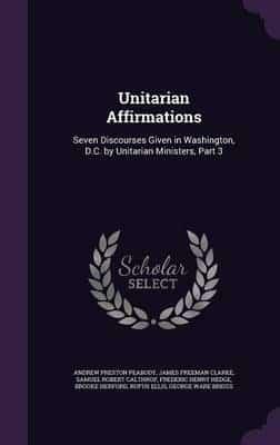 Unitarian Affirmations