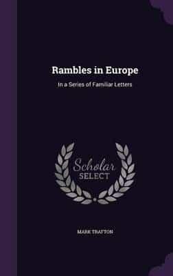 Rambles in Europe