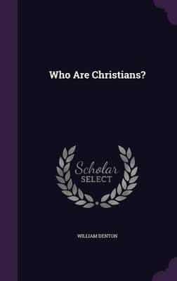 Who Are Christians?