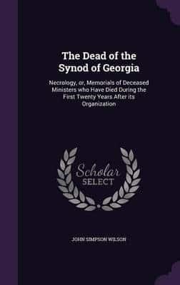 The Dead of the Synod of Georgia