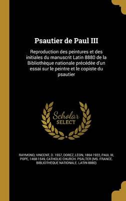 Psautier De Paul III