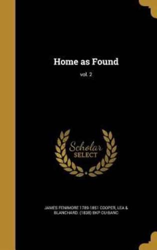 Home as Found; Vol. 2