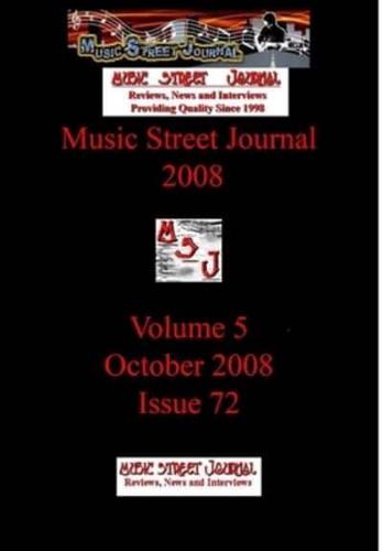 Music Street Journal 2008: Volume 5 - October 2008 - Issue 72 Hardcover Edition