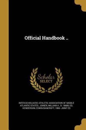 Official Handbook ..