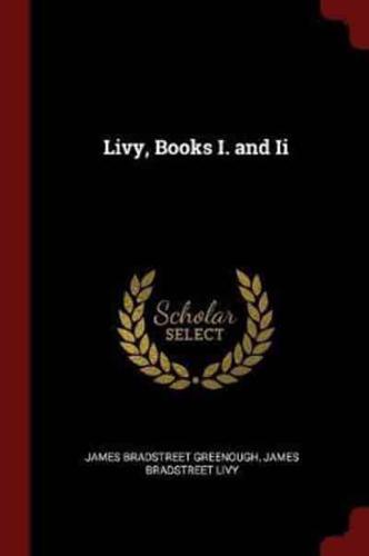 Livy, Books I. And II
