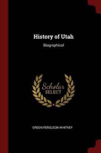 History of Utah